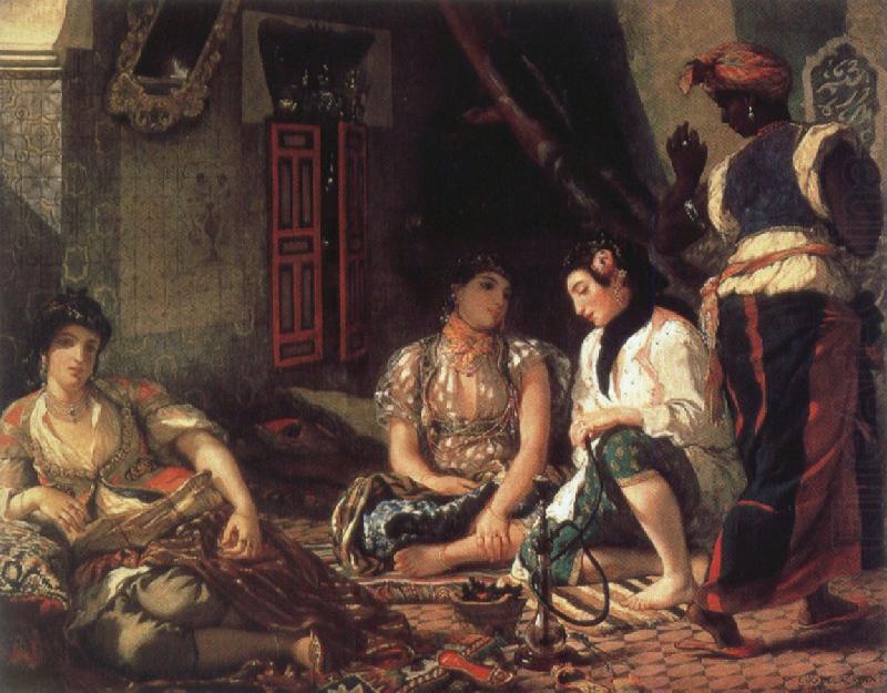 Eugene Delacroix apartment china oil painting image